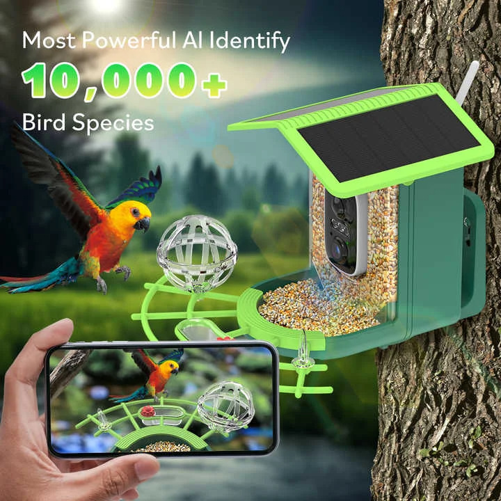 Smart Garden Ai - Smart AI Bird Feeder Bird Identification