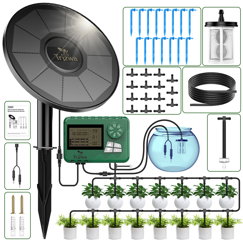 Smart Garden Kitchen - Solar Drip Irrigation System with Smart