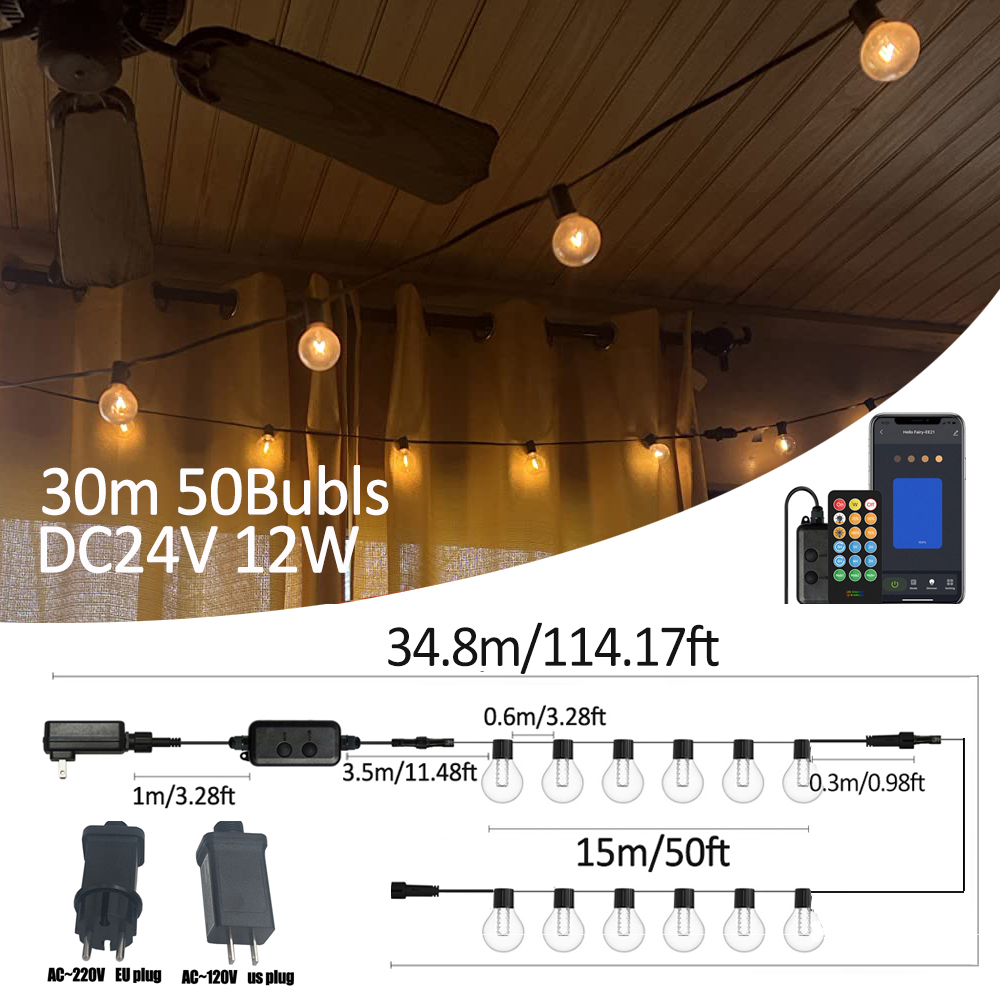 Smart Garden Outdoor - G40 Smart Outdoor DIY LED String