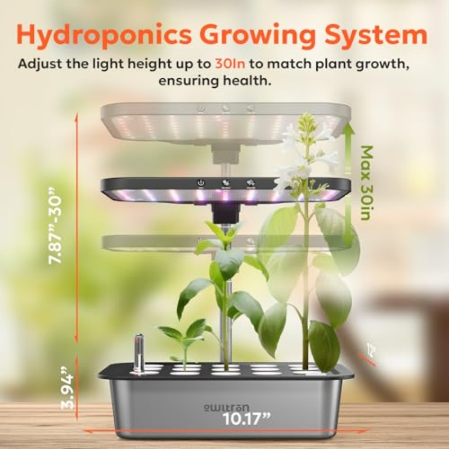 Indoor herb garden kit with 15 - Indoor Herb Garden Kit recension och pris