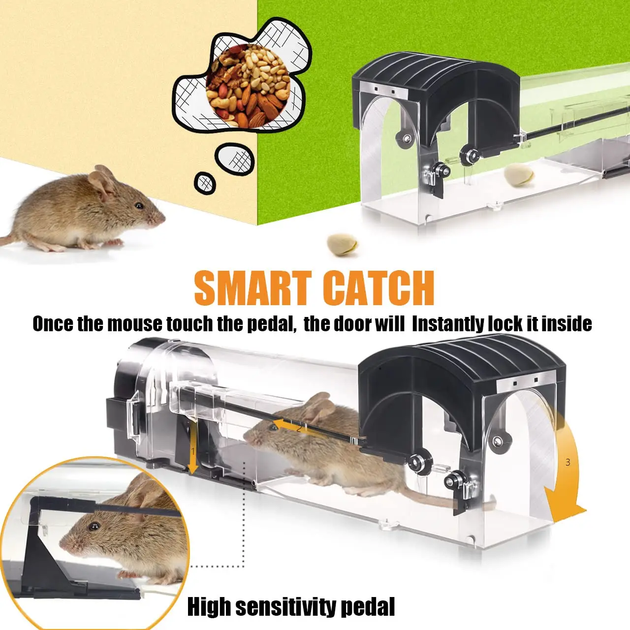Safe Firm Humane Reusable Plas - Smart Garden Outdoor recension och pris