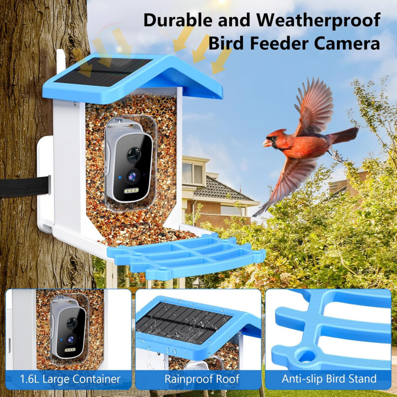 Smart Bird Feeder with Camera  - Smart Garden Ai recension och pris