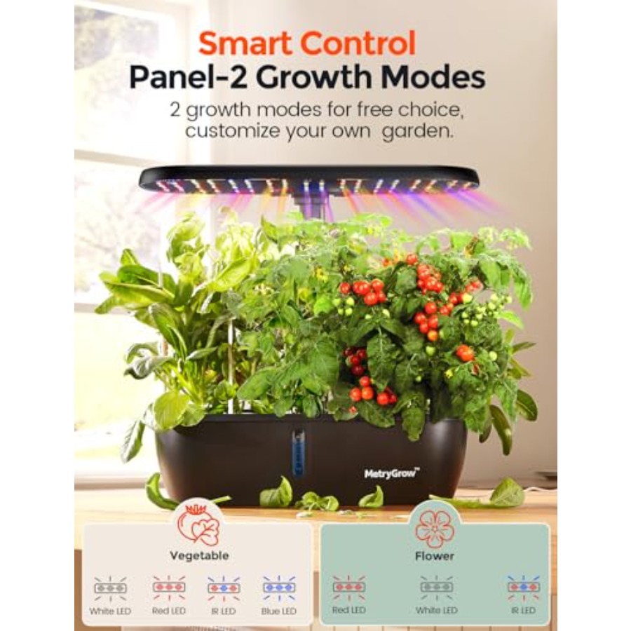 MG-15 Hydroponic Growing Syste - Indoor Herb Garden Kit recension och pris