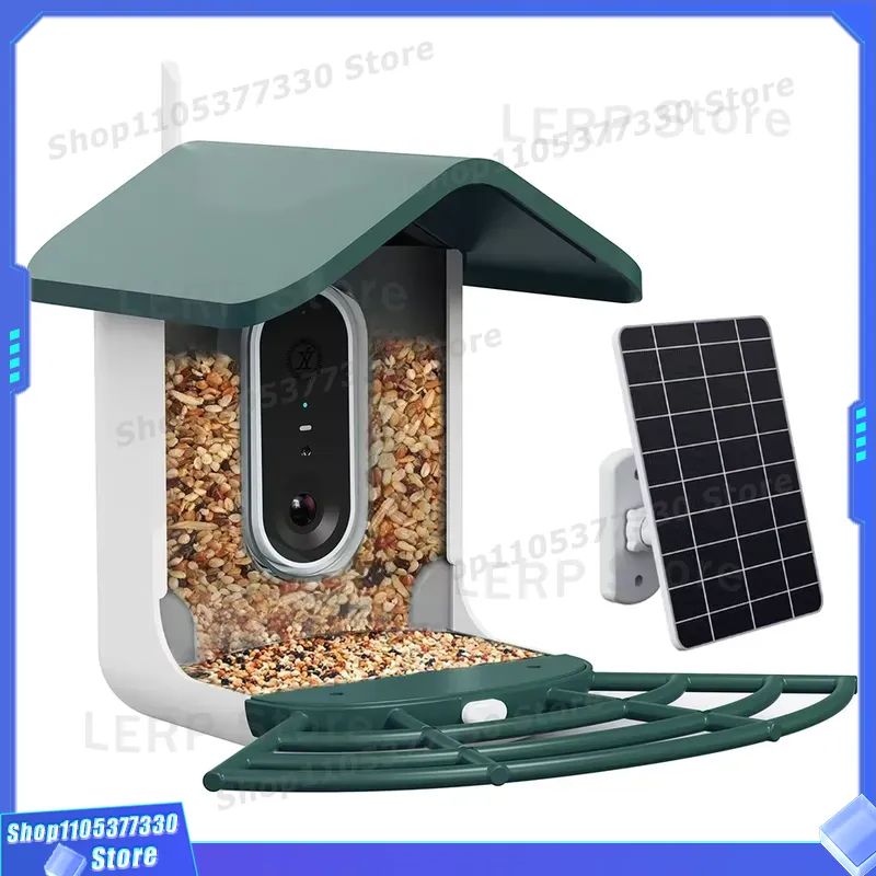 Solar Powered Bird Feeder Came - Smart Garden Ai recension och pris
