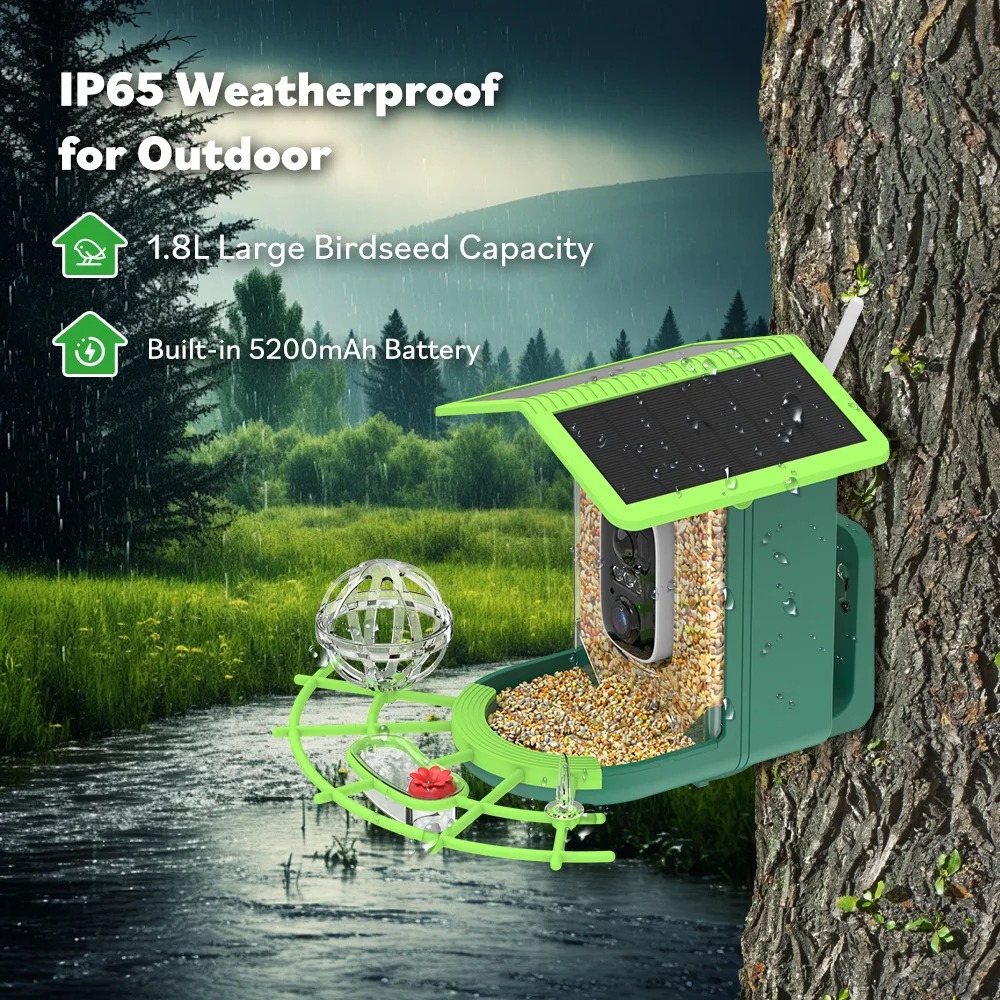 Smart AI Bird Feeder Bird Iden - Smart Garden Ai recension och pris