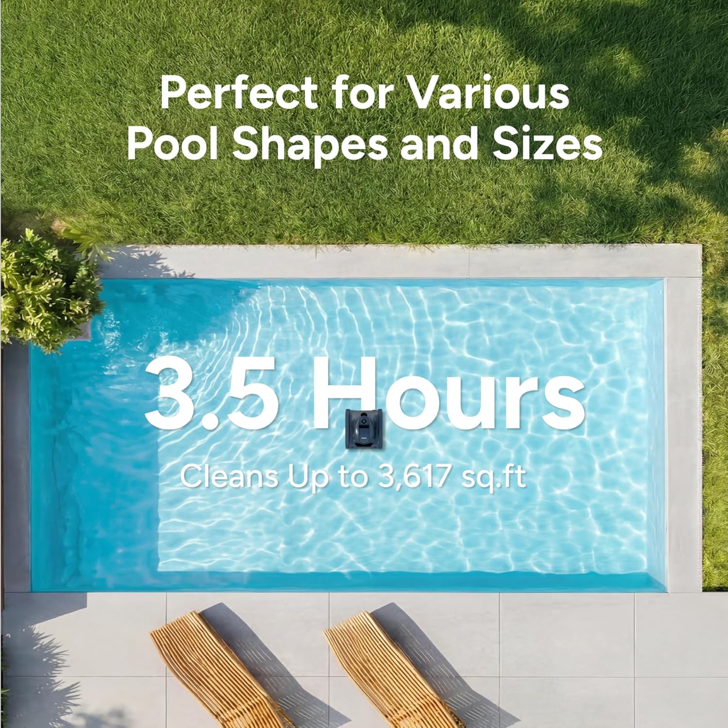 Robotic Pool Cleaner KN Series - Smart Garden Outdoor recension och pris