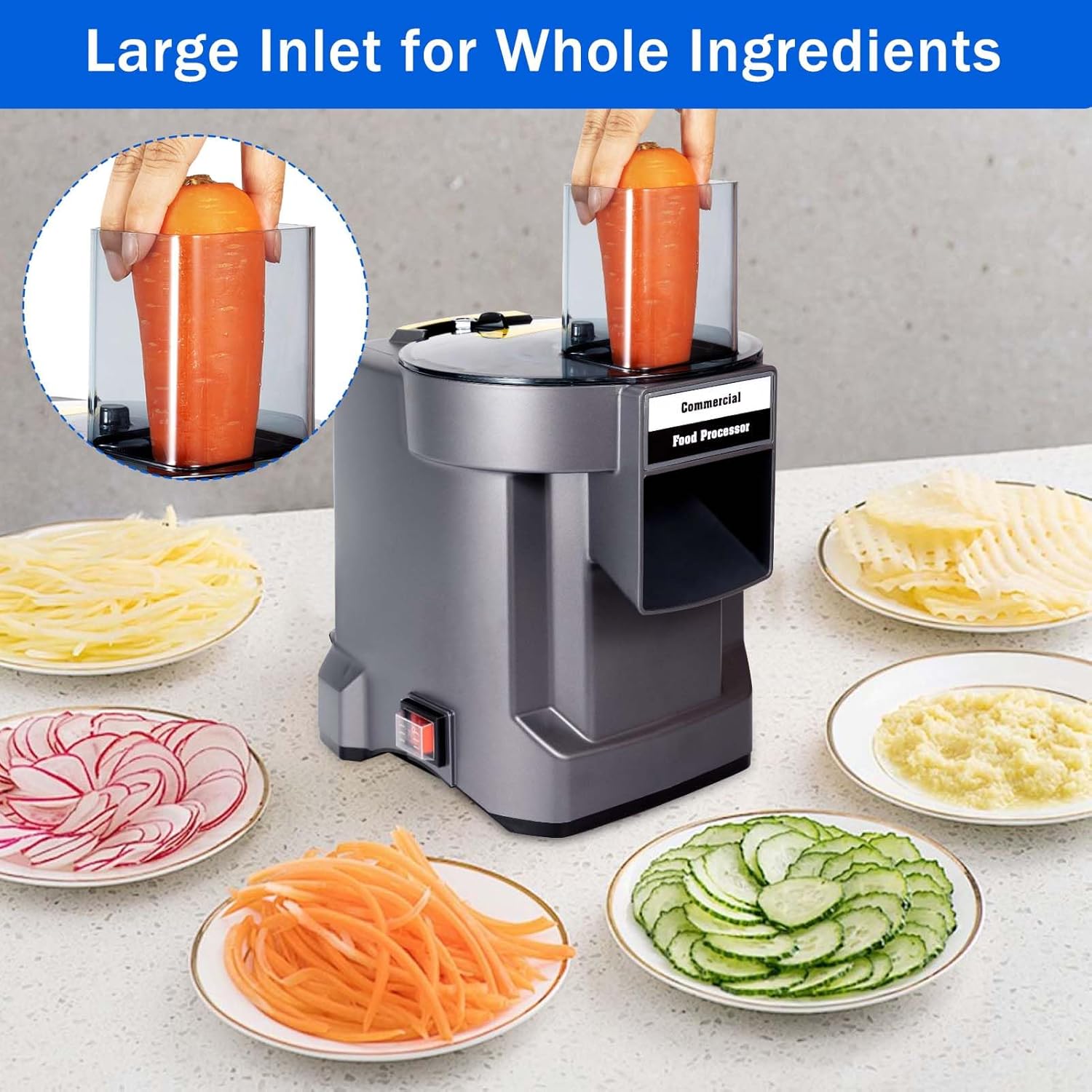 Vegetable Cutter Commercial Hi - Smart Garden Kitchen recension och pris