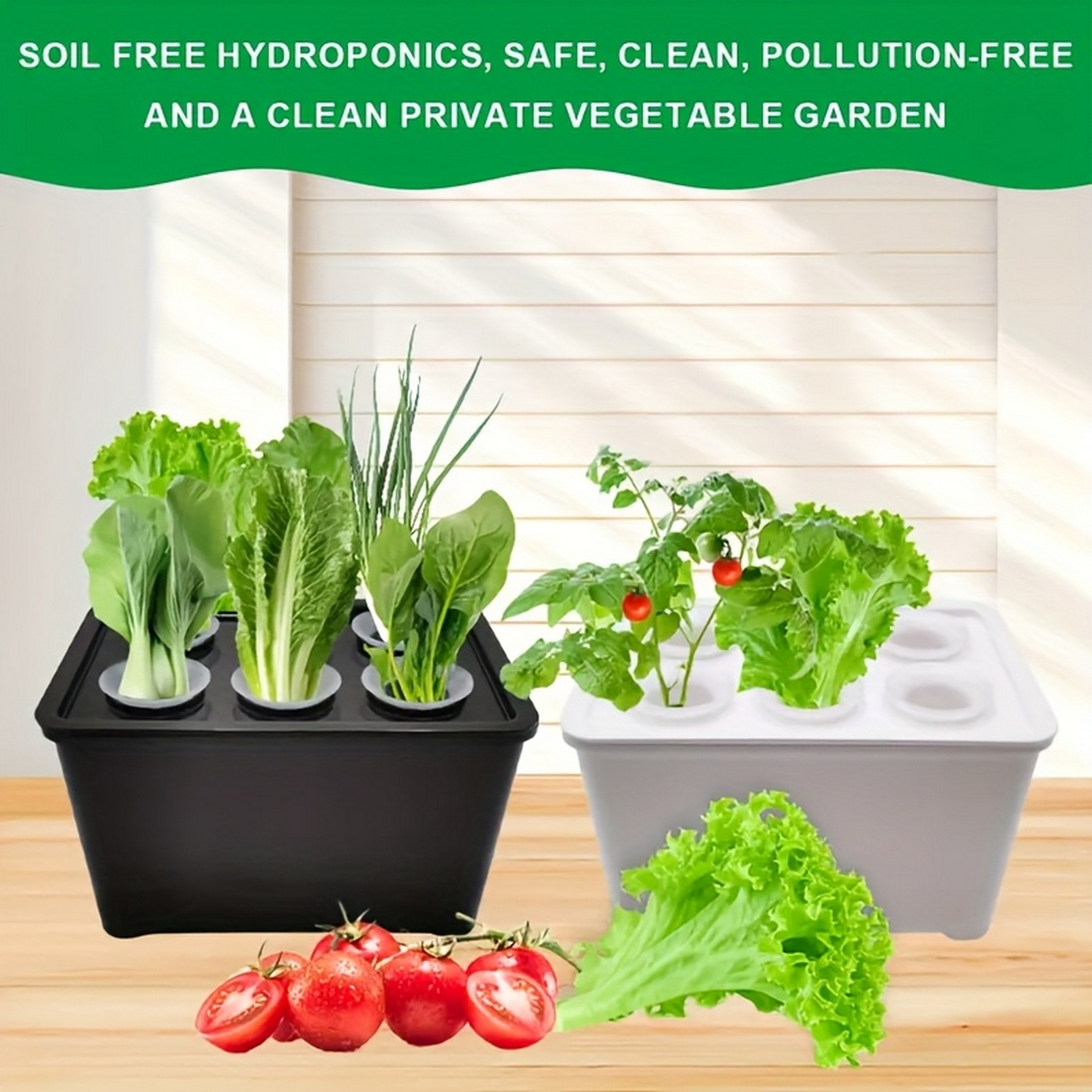 6 in 1 Hydroponic Nursery Pots - Indoor Herb Garden Kit recension och pris