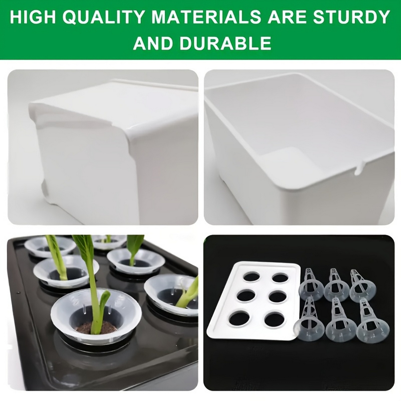 6 in 1 Hydroponic Nursery Pots - Indoor Herb Garden Kit recension och pris