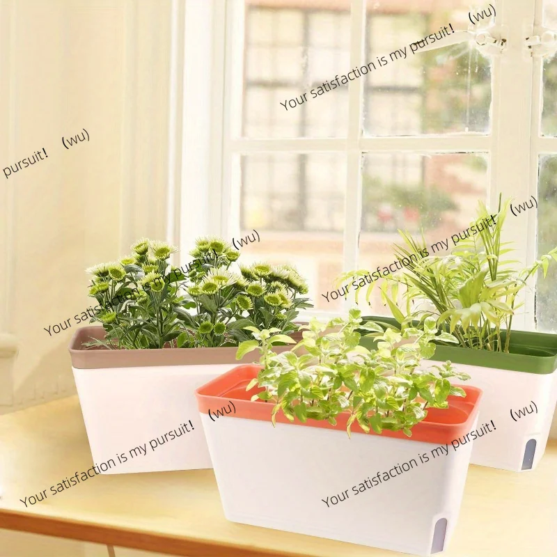 Self-Watering Windowsill Plant - Indoor Herb Garden Kit recension och pris