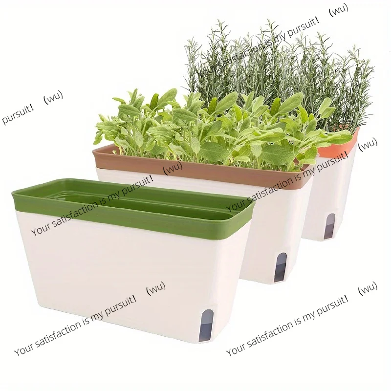 Self-Watering Windowsill Plant - Indoor Herb Garden Kit recension och pris
