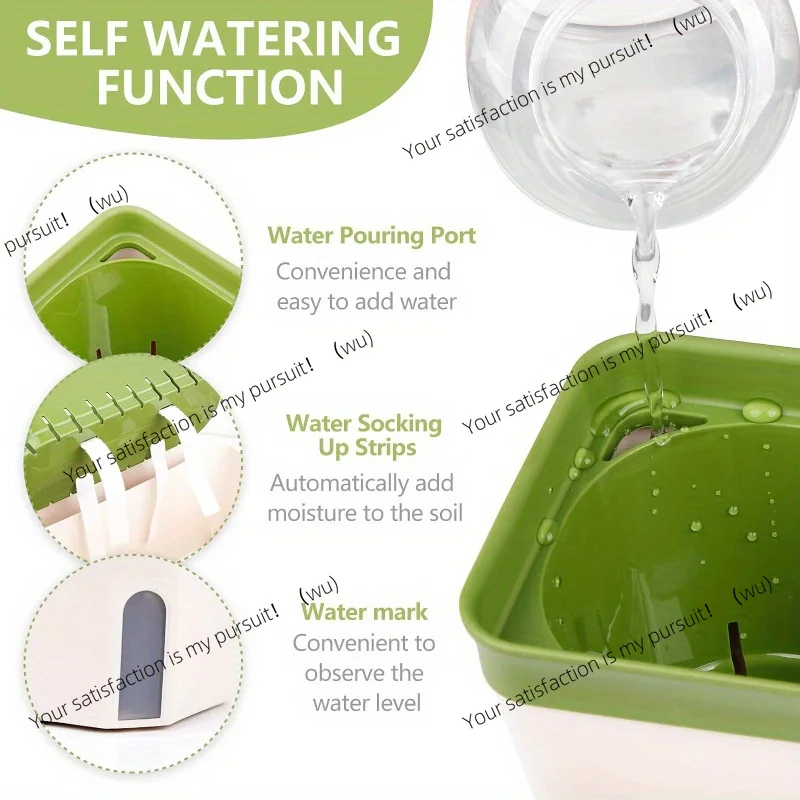 Self-Watering Windowsill Plant - Indoor Herb Garden Kit recension och pris