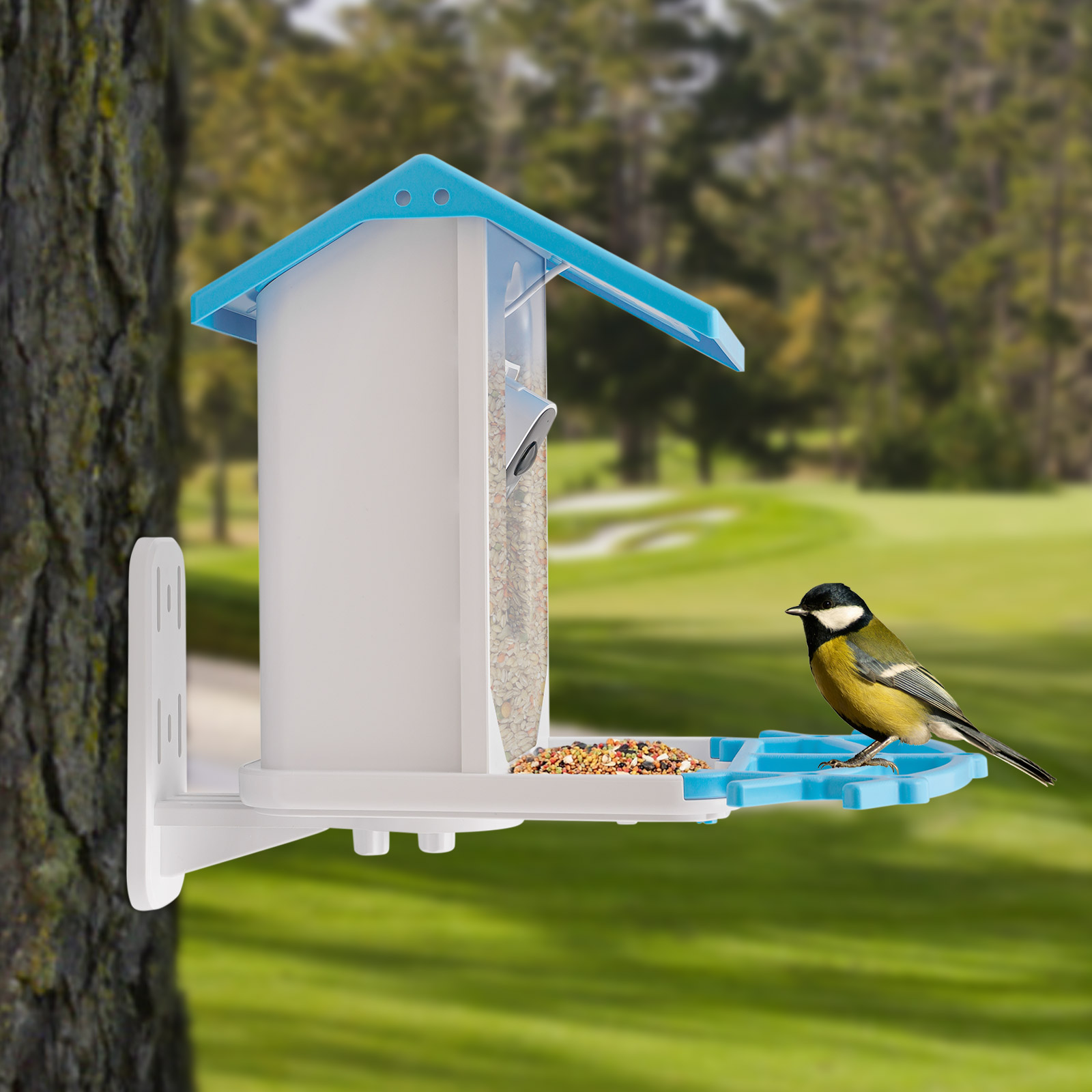 Solar Powered Smart Bird Feede - Smart Garden Ai recension och pris