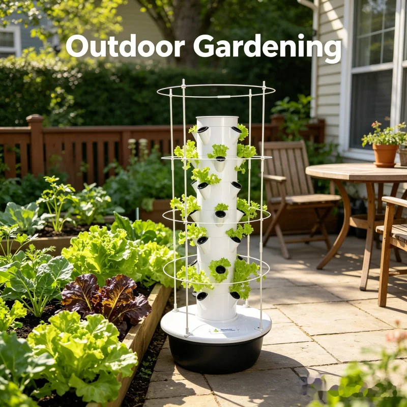 Smart Vertical Hydroponic Towe - Indoor Herb Garden Kit recension och pris