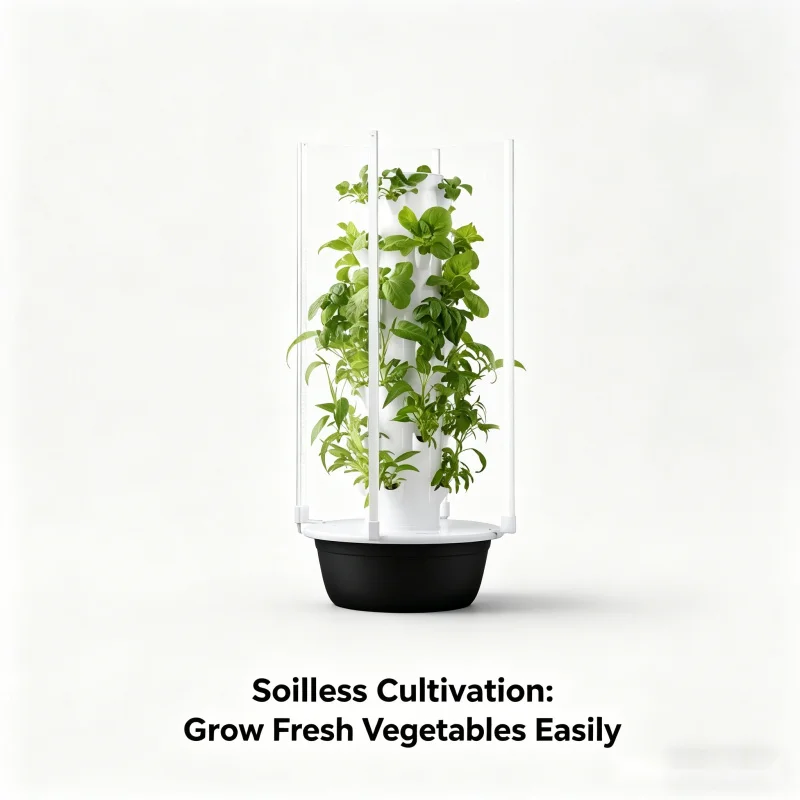 SpaceTree Vertical Hydroponic  - Smart Garden Outdoor recension och pris